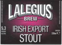 LaLegius Brew, Irish Export Stout
