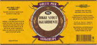 Grutte Pier Brouwerij, Vatgerijpt No 12 Dikke Stout Aguardiente