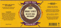 Grutte Pier Brouwerij, Vatgerijpt No 24 Dikke Stout Heaven Hill Bourbon