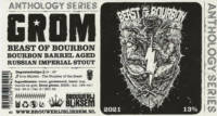 Brouwerij Bliksem, Grom Beast of Bourbon 2021