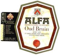 Alfa (Meens Bierbrouwerij), Alfa Oud Bruin