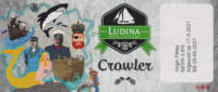 Rockin' Ludina Brewery, Crowler Rockin' Ludina Brewery, Crowler