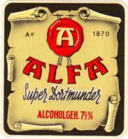 Alfa (Meens Bierbrouwerij), Alfa Super Dortmunder