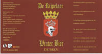 Microbrouwerij De Rijpelaer, Winter Bier  De Brem