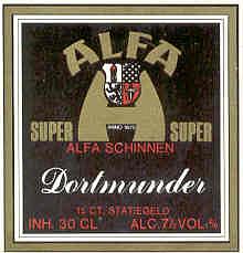 Alfa (Meens Bierbrouwerij), Alfa Super Dortmunder