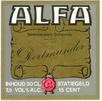 Alfa (Meens Bierbrouwerij), Alfa Dortmunder