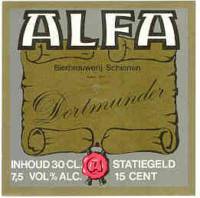 Alfa (Meens Bierbrouwerij), Dortmunder