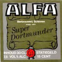 Alfa (Meens Bierbrouwerij), Alfa Super Dortmunder