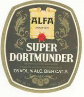 Alfa (Meens Bierbrouwerij), Alfa Super Dortmunder