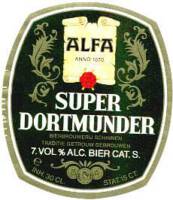 Alfa (Meens Bierbrouwerij), Alfa Super Dortmunder