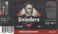 Brouwerij 't Meuleneind , Snieders Craft Beer Stoute Bokkerijder