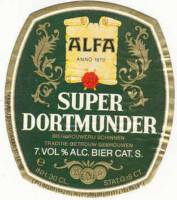 Alfa (Meens Bierbrouwerij), Alfa Super Dortmunder