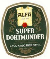 Alfa (Meens Bierbrouwerij), Alfa Super Dortmunder