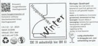 Huygenmeester, Winter Huygenmeester, Winter