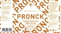 Brouwerij Pronck, Salted Caramel Milk Stout