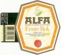 Alfa (Meens Bierbrouwerij), Alfa Lente Bok