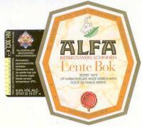 Alfa (Meens Bierbrouwerij), Alfa Lente Bok
