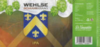 Buitenlandse bieren voor Nederlandse markt (etiket Nederlandse plaatsnaam), Wehlse Schuumkraag IPA