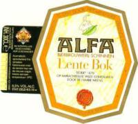 Alfa (Meens Bierbrouwerij), Alfa Lente Bok