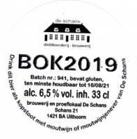Bierbrouwerij De Schans, Bok2019