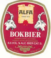Alfa (Meens Bierbrouwerij), Alfa Bokbier