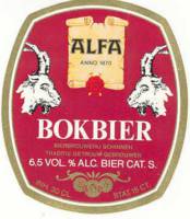 Alfa (Meens Bierbrouwerij), Bokbier