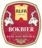 Alfa (Meens Bierbrouwerij), Alfa Bokbier