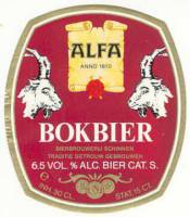 Alfa (Meens Bierbrouwerij), Bokbier