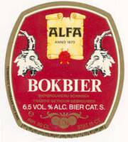 Alfa (Meens Bierbrouwerij), Alfa Bokbier