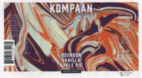 Kompaan Dutch Craft Beer Company, Bourbon Vanilla Apple Pie Kompaan Dutch Craft Beer Company, Bourbon Vanilla Apple Pie