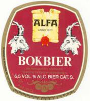 Alfa (Meens Bierbrouwerij), Alfa Bokbier