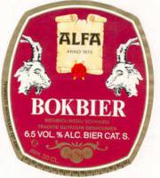 Alfa (Meens Bierbrouwerij), Alfa Bokbier