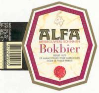 Alfa (Meens Bierbrouwerij), Bokbier