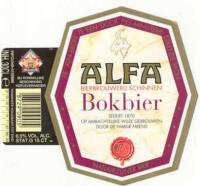 Alfa (Meens Bierbrouwerij), Alfa Bokbier