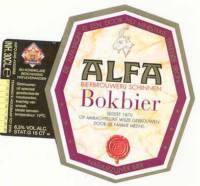 Alfa (Meens Bierbrouwerij), Bokbier