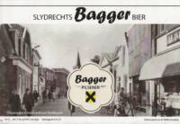 Buitenlandse bieren voor Nederlandse markt (etiket Nederlandse plaatsnaam), Slydrechts Bagger Bier Pilsener