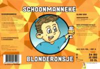 Schoonmanneke, Blonderonsje Schoonmanneke, Blonderonsje