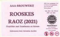 AAA-brouwerij, Rooskes RAOZ (2021)