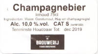 Brouwerij Van de Oirsprong, Champagnebier