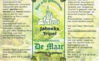 Dorpsbrouwerij De Maar, Jabeeks Tripel