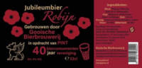 Gooische Bierbrouwerij, Jubileumbier Robijn