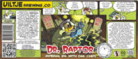 Uiltje Brewing Company, Dr. Raptor Imperial IPA with Oak Chips
