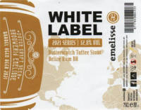 Brouwerij Emelisse, White Label Butterscotch Toffee Stout Belize Rum BA