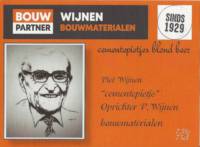 Buitenlandse bieren voor Nederlandse markt (etiket Nederlandse plaatsnaam), Bouwpartner Wijnen Bouwmaterialen