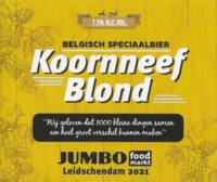 Buitenlandse bieren voor Nederlandse markt (etiket Nederlandse plaatsnaam), Koornneef Blond