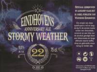 Buitenlandse bieren voor Nederlandse markt (etiket Nederlandse plaatsnaam), Eindhovens Stormy Weather Anniversary Ale 22