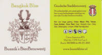 Bunnik's Bierbrouwerij, Bangkok Bliss