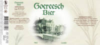 Buitenlandse bieren voor Nederlandse markt (etiket Nederlandse plaatsnaam), Goereesch Bier