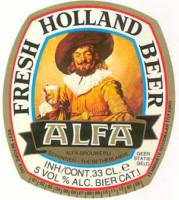 Alfa (Meens Bierbrouwerij), Fresh Holland Beer