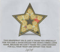 Zuyd Craft, This Grapefruit IPA Is Just A Thank You Zuyd Craft, This Grapefruit IPA Is Just A Thank You